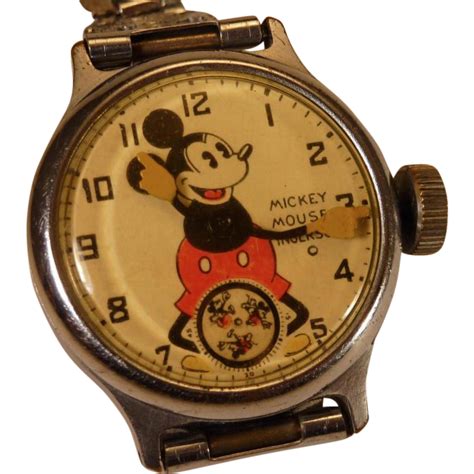 mickey mouse replica 1933 watch|original mickey mouse watch worth.